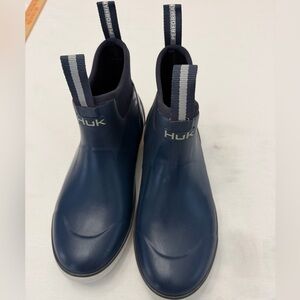 HUK Men's Rogue Wave Neoprene WP Ankle Deck Fishing Boots Blue Size 7